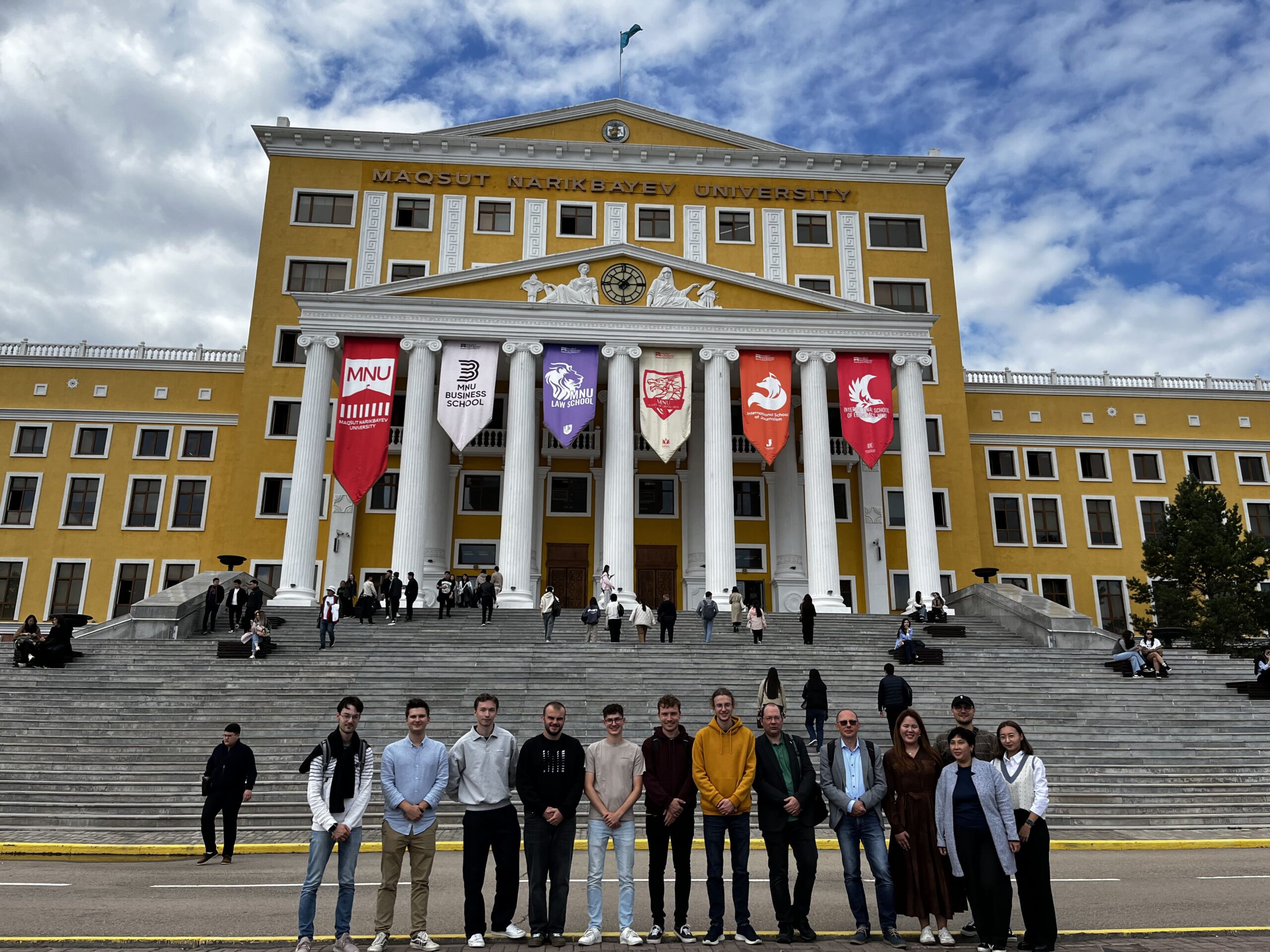 HOF UNIVERSITY OF APPLIED SCIENCES ДЕЛЕГАЦИЯСЫНЫҢ САПАРЫ: АКАДЕМИЯЛЫҚ ЫНТЫМАҚТАСТЫҚТЫ НЫҒАЙТУ ЖӘНЕ ТӘЖІРИБЕ АЛМАСУ