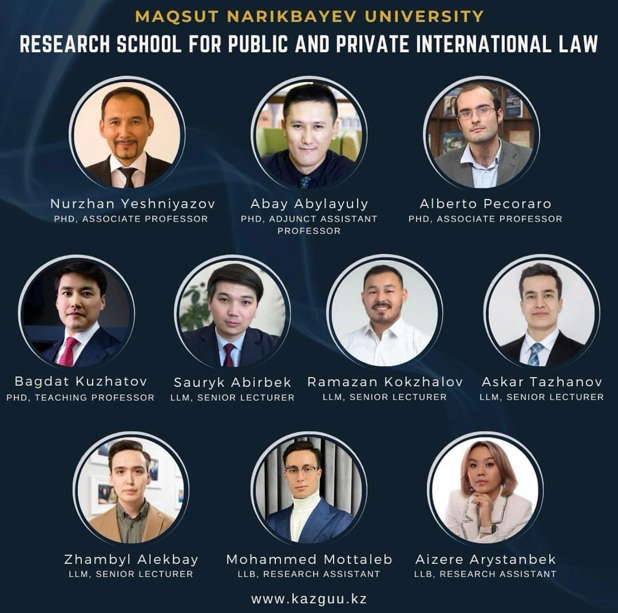 Opening of the Research School of Public and Private International Law