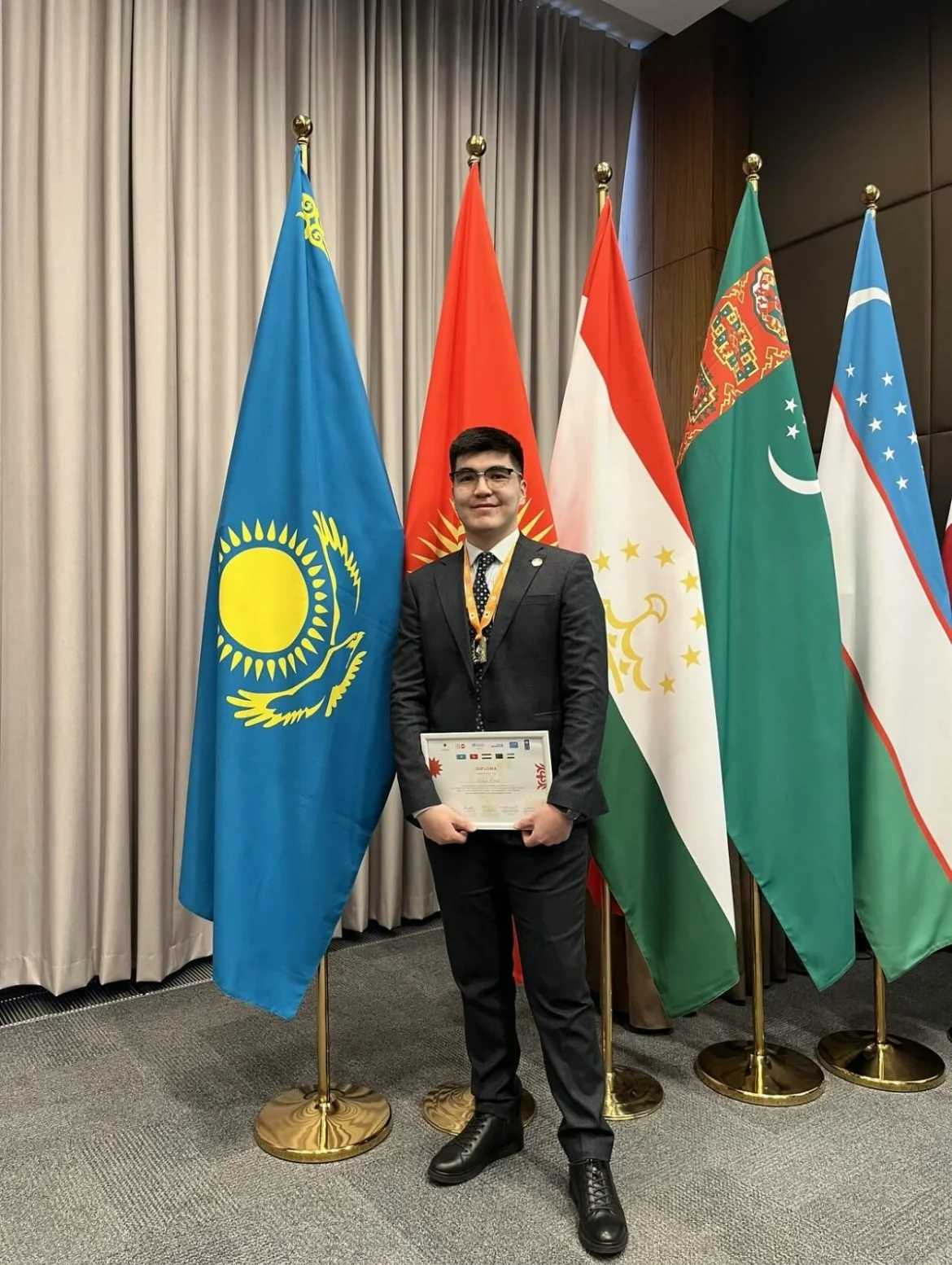MNU Student Takes Second Place at UNDP Regional Case Championship