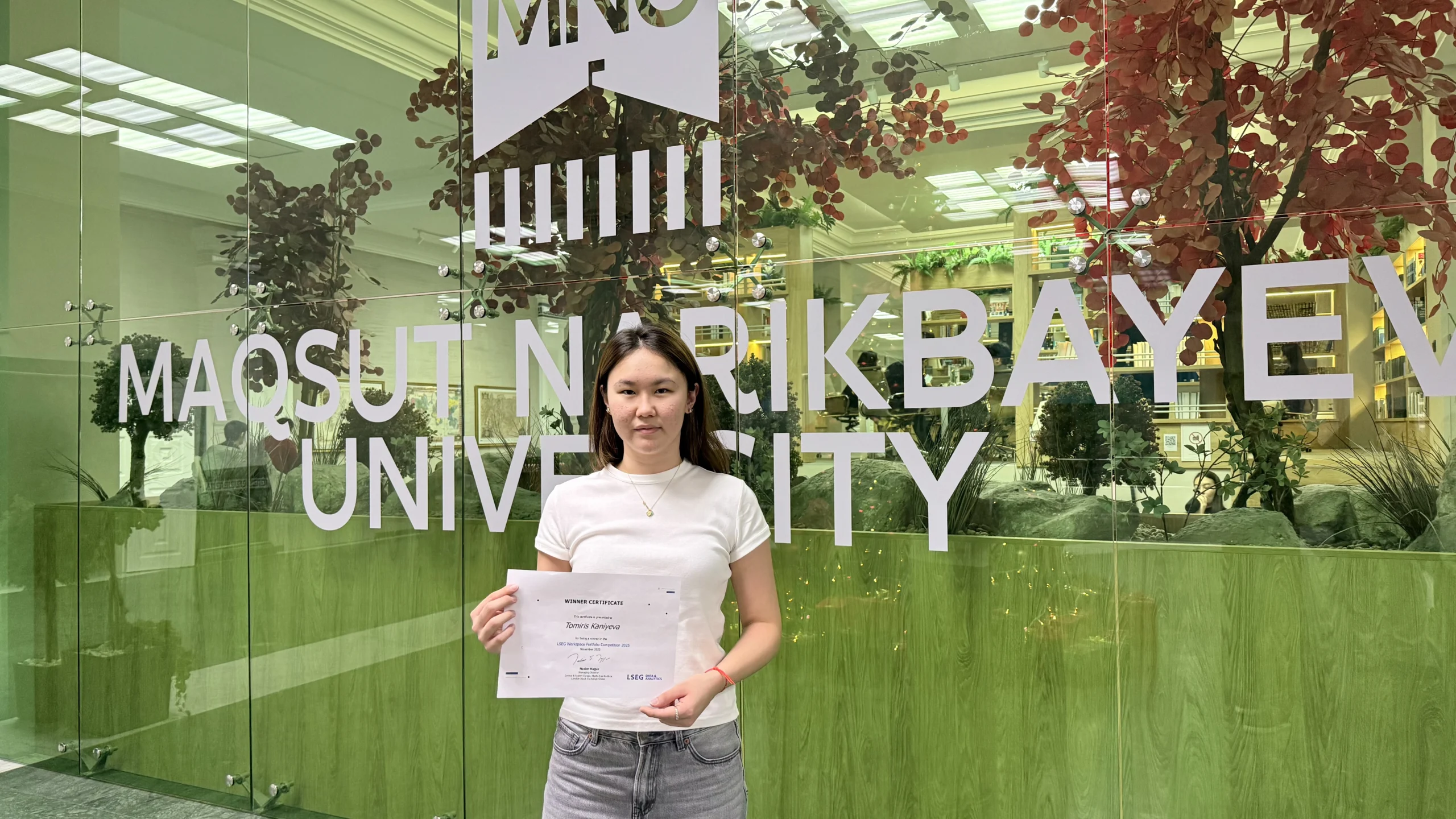 MNU Student Wins London Stock Exchange Group Competition