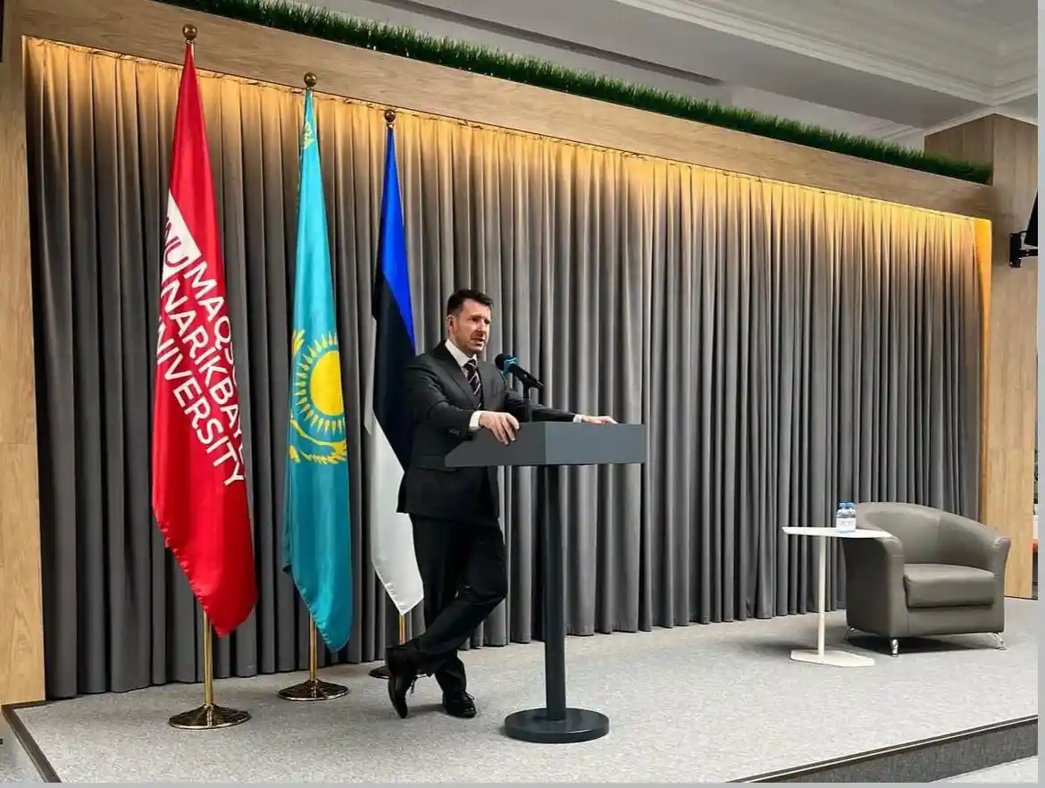 Эстония Республикасы Сыртқы істер министрлігінің бас хатшысы Джонатан Всевьев мырзаның қонақ дәрісі
