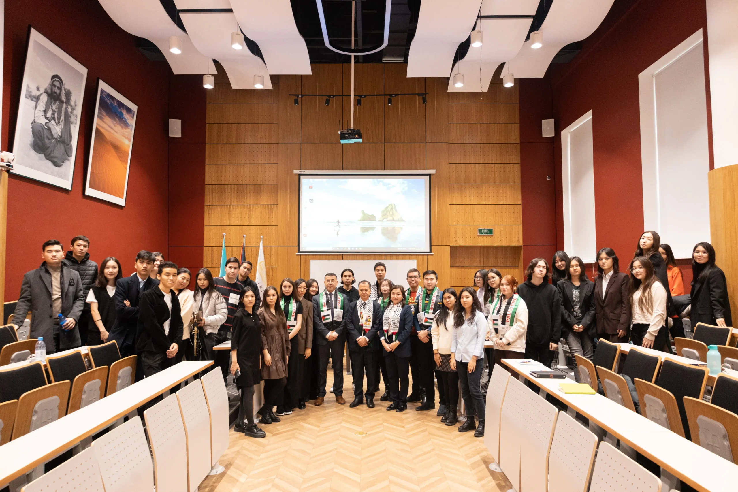 Палестинаның Төтенше және Өкілетті Елшісінің қонақ дәрісі