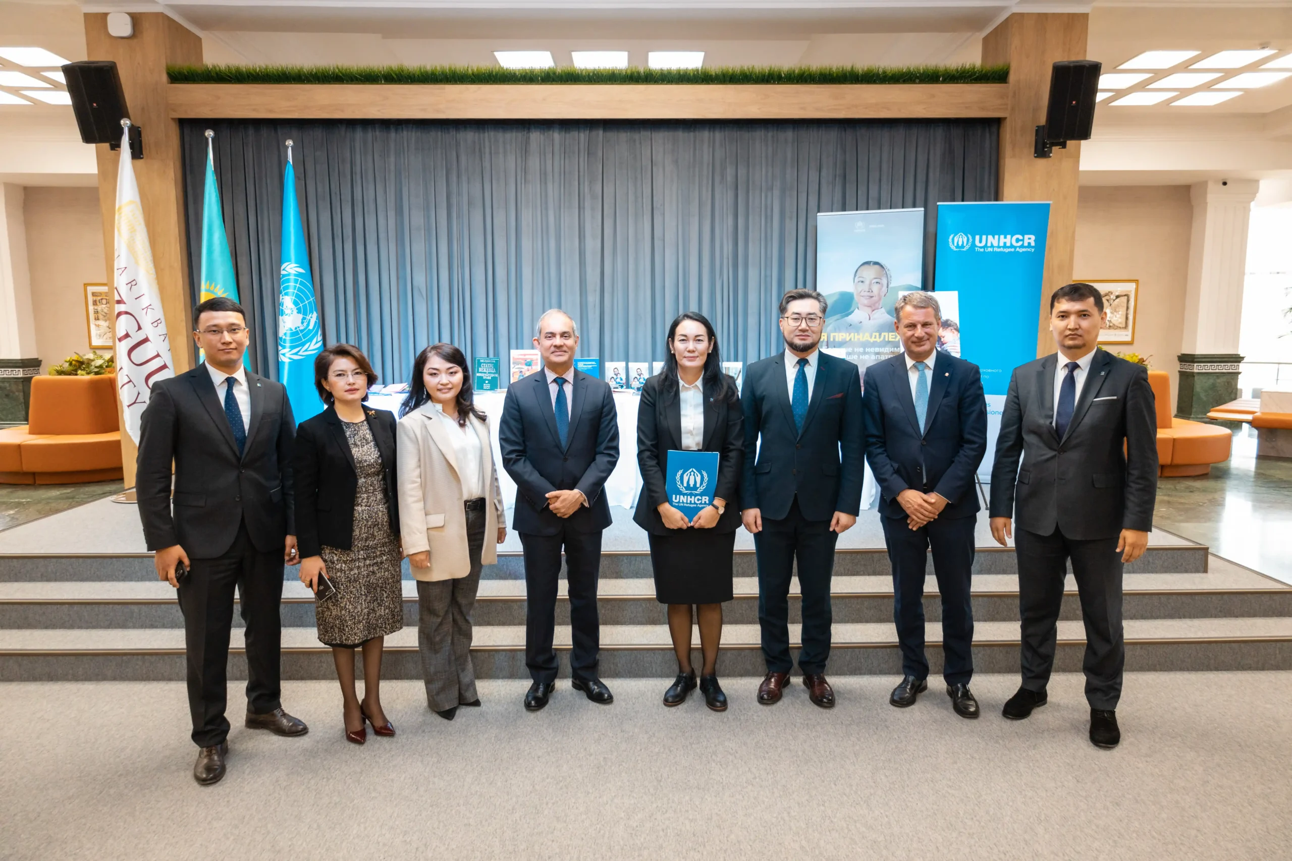 UNHCR Corner ашылу салтанаты