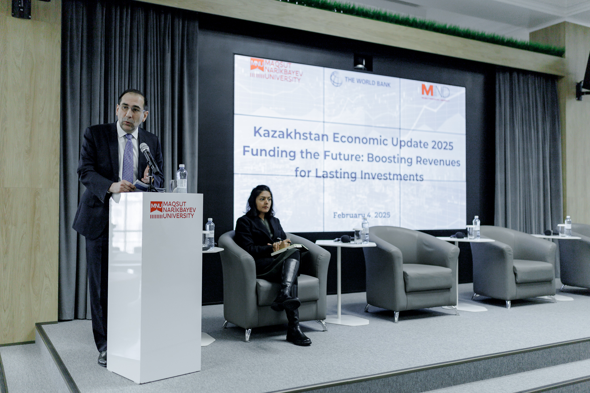 MNU HOSTED WORLD BANK PRESENTATION ON KAZAKHSTAN ECONOMIC UPDATE 2025: FUNDING THE FUTURE