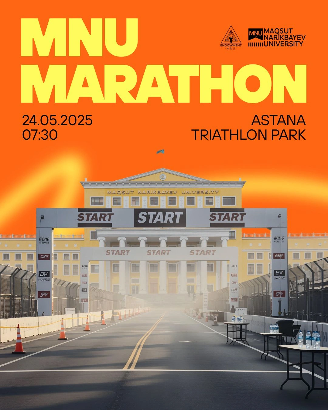 MNU MARATHON 2025: Благотворительный забег в поддержку студента MNU