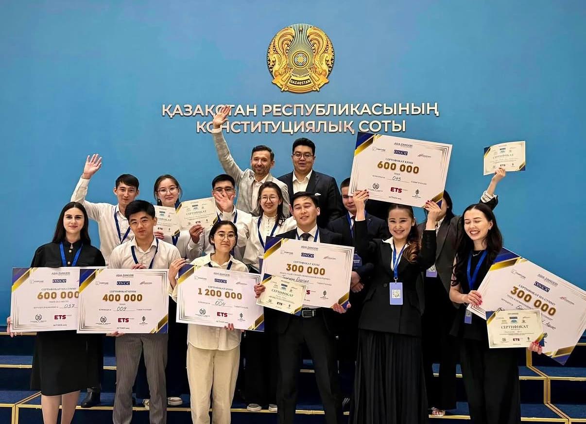 Команды MNU заняли все три призовых места в казахоязычной группе Asia Zangeri 2025
