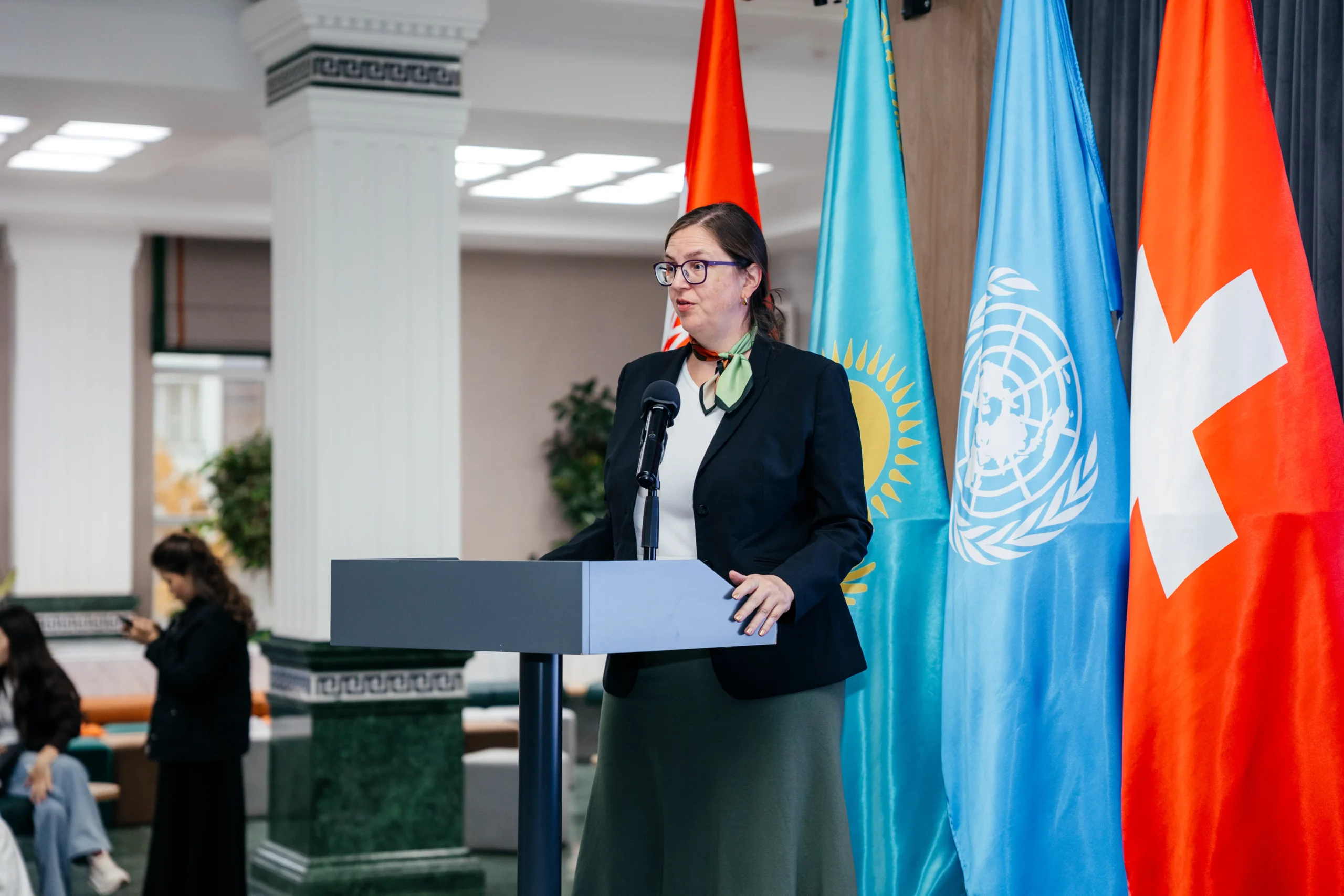 В MNU прошла лекция нового Посла Швейцарии