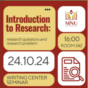 Workshop on Research Fundamentals: Defining the Problem and Formulating Research Questions