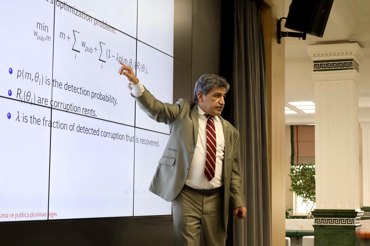 Research seminar organized by the Center for Economic Research with Dr. Omer F. Baris