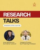 Maqsut Narikbayev University Research Talks зерттеу семинарларының сериясын бастады